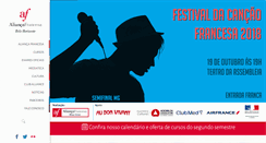 Desktop Screenshot of aliancafrancesabh.com.br